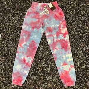 Raw Gear Women’s Tie Dye Sweatpants Joggers Sz XS New
